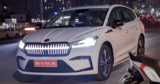 Skoda Enyaq iV Electric SUV Spotted in India! Claims 565 km Range per Charge! How True is the Claim?